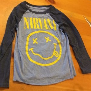 Nirvana long sleeve t shirt